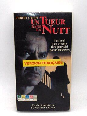 Un Tueur Dans La Nuit/ Blind man's Bluff (VHS)(French) Tested